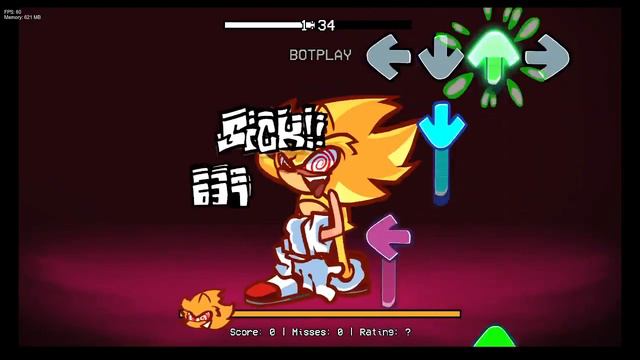 Chaos Nightmare - Sonic Vs. Fleetway-Gameplay смотреть онлайн