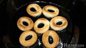 Бублики с фаршем в духовке