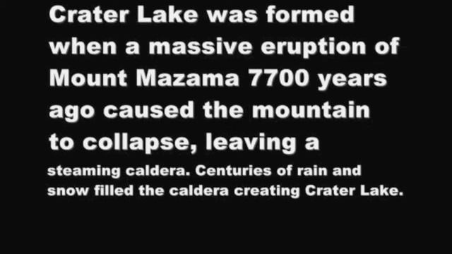 Crater Lake Presentation смотреть онлайн