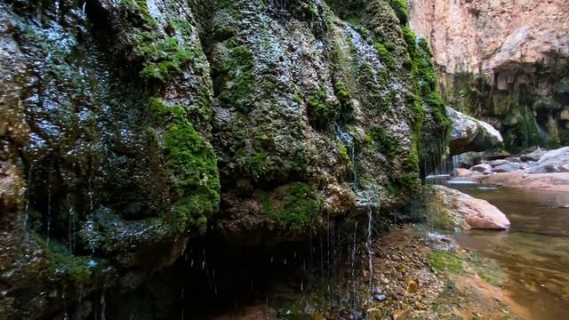 Сурхандарья. Ущелье карстовых водопадов