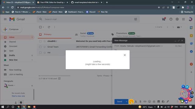 How to send html email in gmail 2023 смотреть онлайн