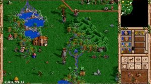 Heroes of Might and Magic II на планшете Андроид, игра HOMM2 - вторые Герои 2 меча и магии. Серия 1