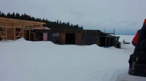 Отъезд из Палеостровского монастыря. 2016. Parting of Paleostrovsky Monastery.