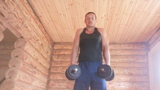 Тренировка трапеции дома/Трапеция с гантелями #тренировкадома #трапеция #гантели