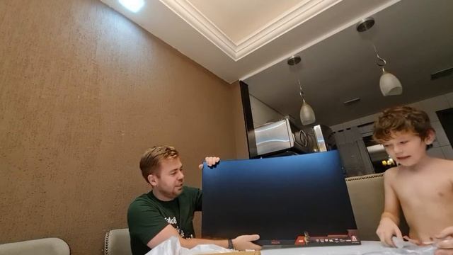Unboxing Monitor Aoc Agon 31.5 polegadas AG323FCXZ смотреть онлайн