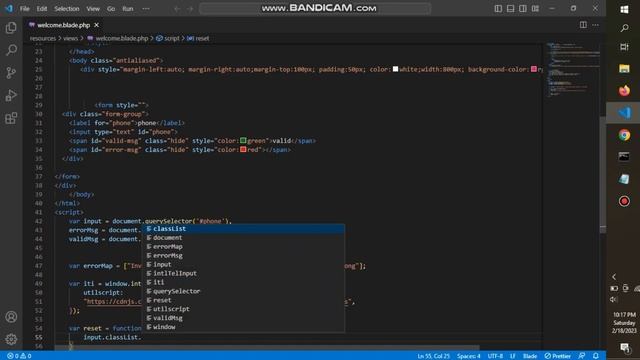 International Telephone Number With Country Flags validation in HTML | Telephone input with coding
