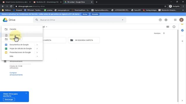 ? El Tutorial más FÁCIL Y COMPLETO Cómo Usar o Guardar Archivos en Google Drive como un Profesional смотреть онлайн