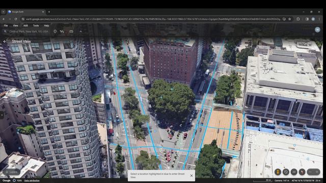 How to use the street view option on Google Earth? смотреть онлайн