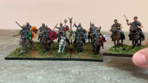 Victrix Gallic Cavalry - Painting Showcase & Size Comparison