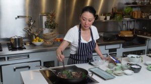 Sweet Potato Noodles with Beef by Judy Joo