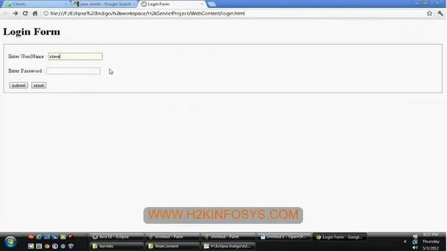 Java Servlets Class Online | Apache Method | Java Online Training | Client Server Communication