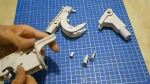 Сборка пулемета максим из бумаги (разбор замка )