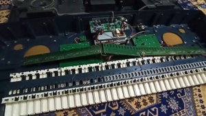 Ремонт клавиш синтезатора KORG PA-500. Эпилог-Мурка на синтезаторе!