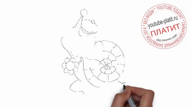 Как ребенку нарисовать улитку поэтапно карандашом смотреть онлайн