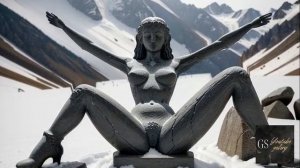 Art: Beautiful plaster statues of fertility goddesses