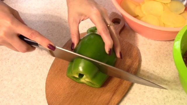 Праздничная закуска из картофеля и фарша. Просто, вкусно, красиво!