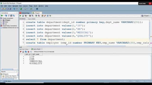 34. Referential Integrity in Oracle PL/SQL смотреть онлайн