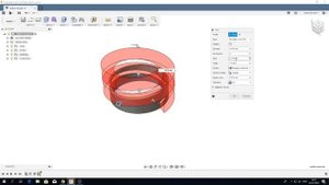 Autodesk Fusion 360: Create bottle thread