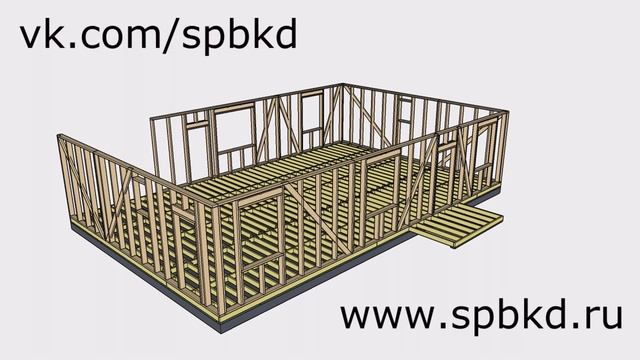 Сборка и монтаж каркасного дома пошагово смотреть онлайн
