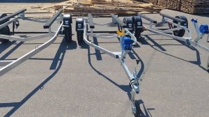 Лодочные прицепы GTS-TRAILER оцинкованные до 750кг полной массой