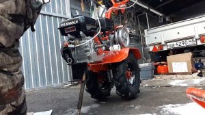 Мотоблок Агат Отвал для снега