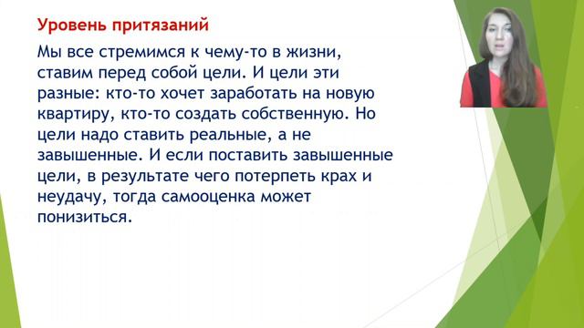 Самооценка личности