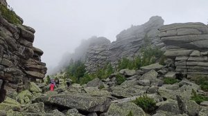 Шерегеш под облаками.