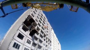 Крановщик. Работа башенного крана. КБ 405.