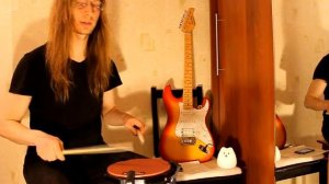 Упражнение на пэде #6. Триоль. Полиметрия. Single Paradiddle приольными восьмыми.