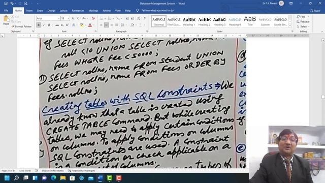 DBMS | RDBMS | MySQL | Interface Python with MySQL | All Types of Questions | CBSE | Class XI & XII