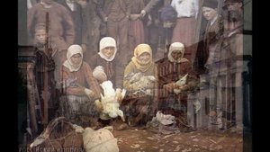 Дореволюционная Россия в цвете под песню на горе стоял казак/Pre-Revolutionary Russia