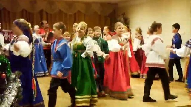 2012.12.26. Зимний вечер. Фольклорный коллектив "ВОРОБЕЙКА" Екатеринбург смотреть онлайн