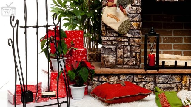 Как украсить камин к праздникам? ? Аксессуары для камина от интернет магазина hitsad.ru смотреть онлайн