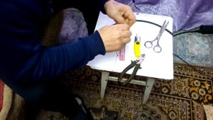 Рыбаловная клипса своими руками