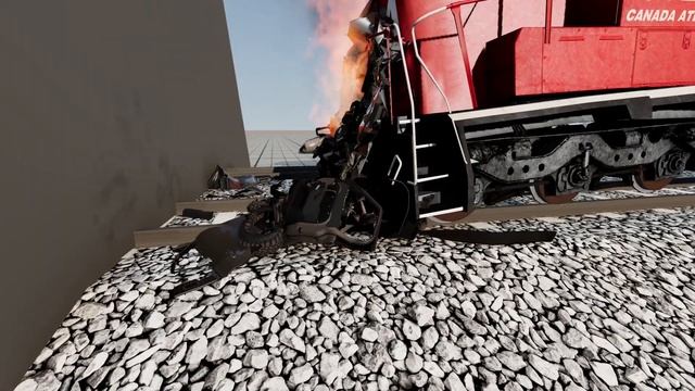 Did the TANK WIN??? Cars VS Train compilation ??? BeamNG.Drive CRASH test смотреть онлайн