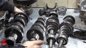 Сравнение 6-ти и 5-ти ступенчатой МКПП Mitsubishi Evolution 7-9