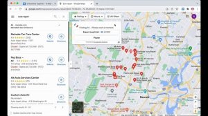 G Business Explorer - How to find leads from Google Maps and export as csv