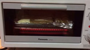 Mini Oven Panasonic NT-GT1. Сосиски в тесте в Мини печке Panasonc NT-GT1