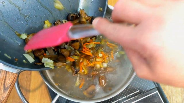 ГРЕЧНЕВЫЙ СУП со Свининой и Жареными Шампиньонами / ТРАПЕЗА HOUSE / buckwheat soup