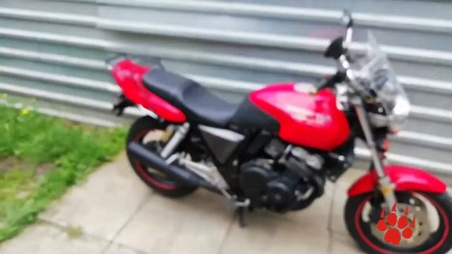 Honda CB400_Обзор самодельного багажника_