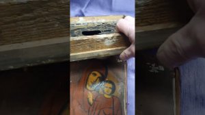 Старинная икона Казанской Божией Матери