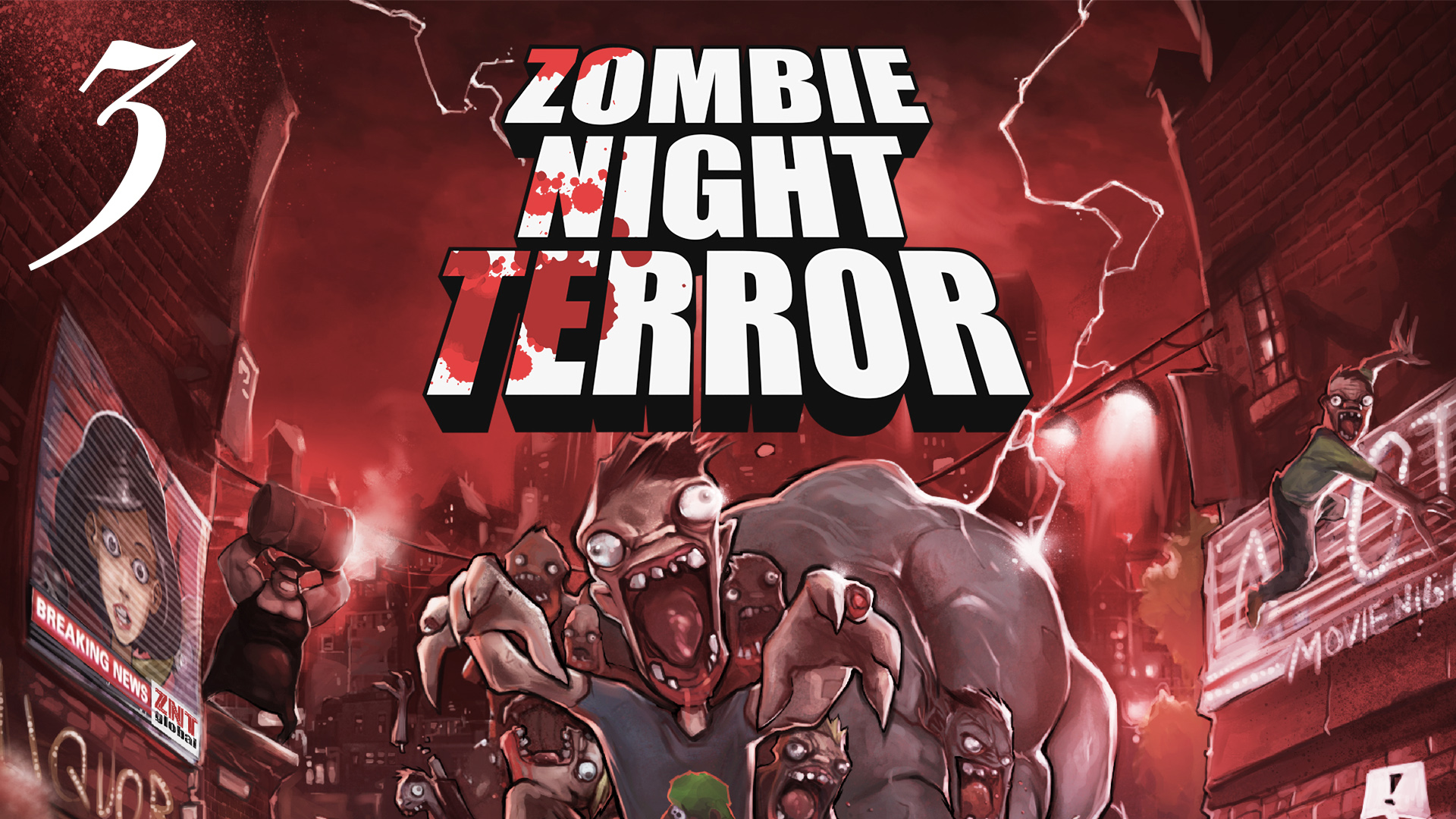 Zombie Night Terror ► Прохождение 2021 ► # 3 Прыгаем и бегаем.