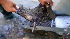 Мини драга для золотодобычи
