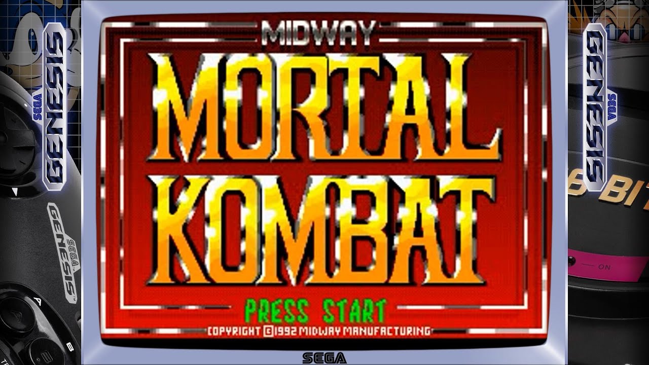 Легендарный Mortal Kombat на Sega Genesis Погружение в мир культового файтинга