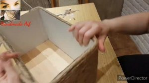 Коробка из джутового каната от @HandmadeAif