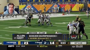 We made the COLLEGE FOOTBALL PLAYOFF in NCAA Football