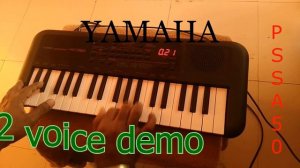 YAMAHA pss A50| all 42 voice demo