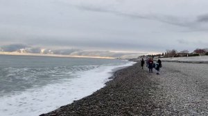 17.12.2021. Погода в Сочи в декабре. Смотри на Чёрное море каждый день.