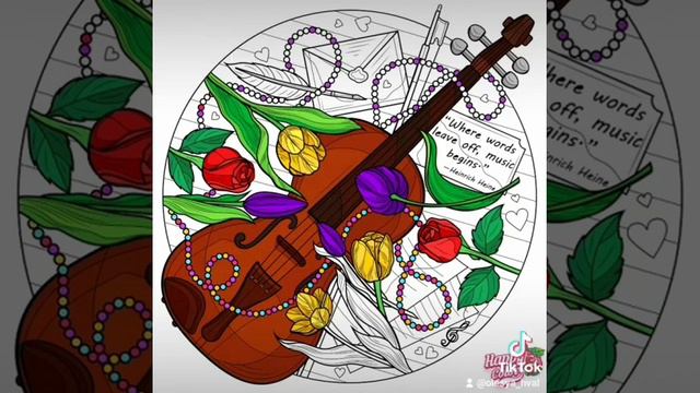 #скрипка #скоролето #весна2021 #loveyou #happycolor #раскраскипономерам