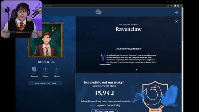 I CAN'T BELIEVE THE SORTING HAT PUT ME IN THIS HOUSE! (CHOOSING MY HOUSE IN HOGWARTS LEGACY) смотреть онлайн